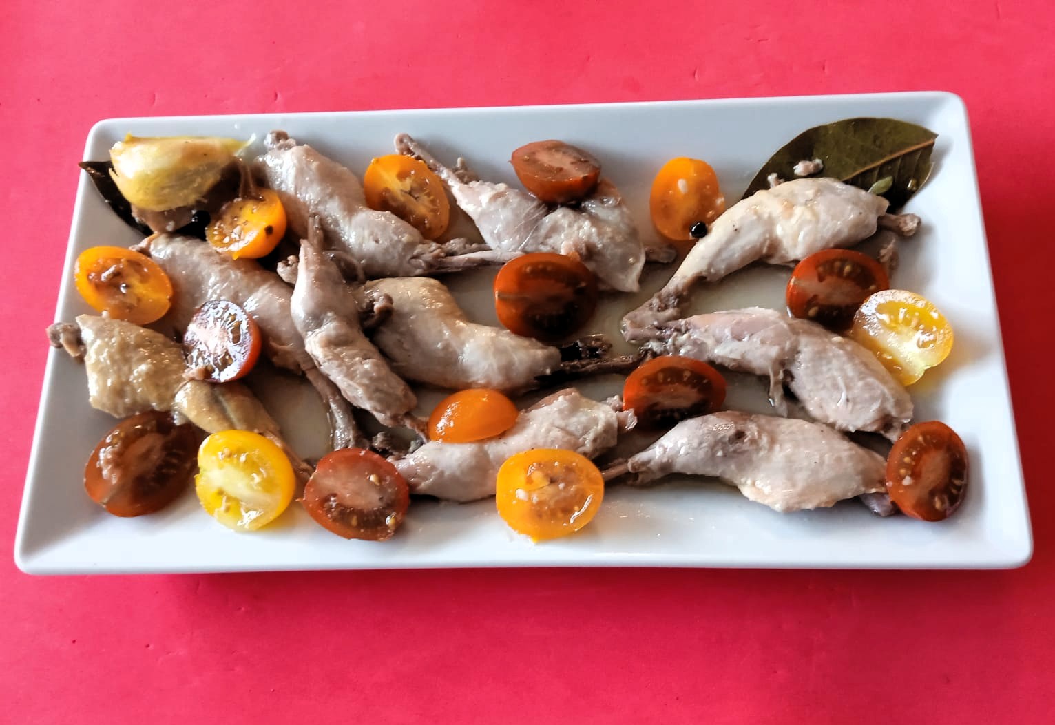 Muslitos de Codorniz al Vermú Blanco 