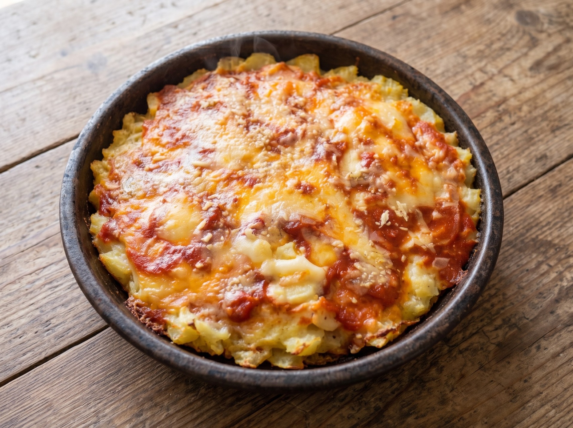 Pizza de Patata o Tortilla Vaga