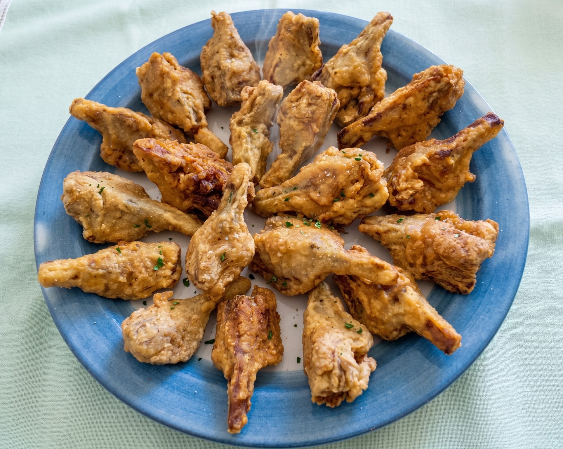 Alcachofas rebozadas